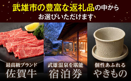 あとから選べる 武雄市ふるさとギフト 寄附額50万円分[UZZ010] あとから選べる 選べるギフト あとからセレクト 佐賀牛 温泉 宿泊券 やきもの