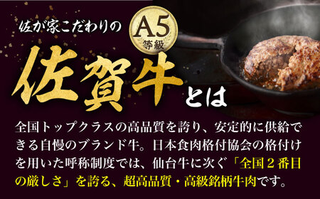 【2026年2月開始】【3回定期便】佐が家 佐賀牛100% ハンバーグ 8個 /ナチュラルフーズ [UBH078]