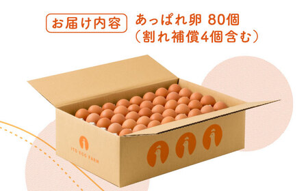 いとう君ちのあっぱれたまご80個[UAQ002]たまご