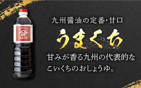 【江戸時代創業】なるせみそ・しょうゆのうまくち醤油 1L×2本 /角味噌醤油[UAX031]