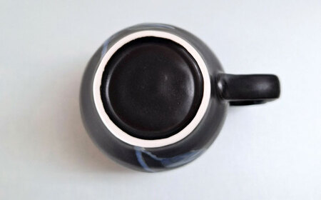 黒窯銅バラ マグカップ /伝平窯[UDW005]