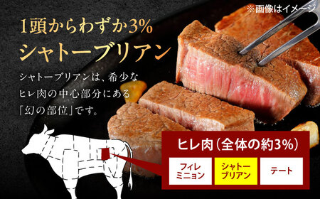 佐賀牛 ヒレセット 計800g（シャトーブリアン・ヒレサイコロステーキ 各400g）[UEM066]