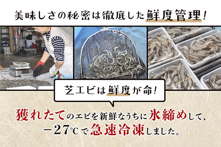 冷凍芝エビ500g・冷凍シジミ500g AA-19