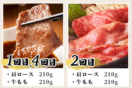 【定期便6回】佐賀牛 食べ比べ 定期便 6ヶ月 6ヵ月 焼肉 焼き肉 すきやき すき焼き しゃぶしゃぶ サイコロステーキ ステーキ I-29