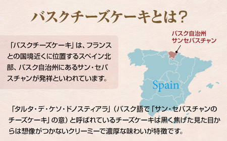 バスクチーズケーキ 2個 B120-063 ケーキ