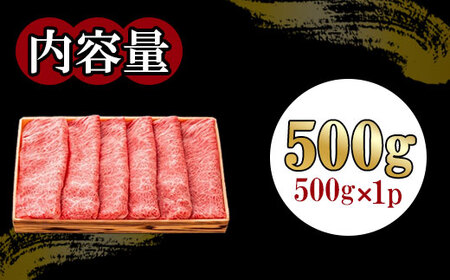 佐賀牛 肩ロース すき焼き 500g B170-028 すき焼き