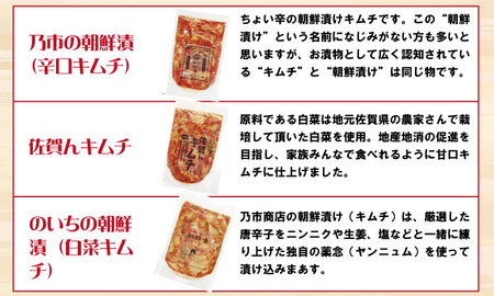 使い切りパックキムチ＆浅漬けセット（6種類×2袋） A085-006