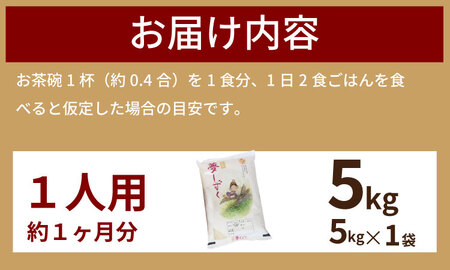 ご飯ソムリエ厳選！夢しずく5kg（肥前糧食）B140-060