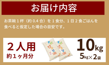 佐賀ブランド米 さがびより (10kg) 肥前糧食 C250-012
