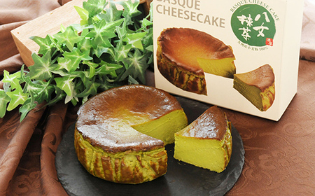 八女抹茶 バスクチーズケーキ A075-029 ケーキ