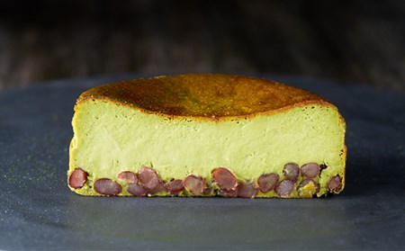 抹茶と小豆のバスク チーズ ケーキ (4号12cm)  A090-007