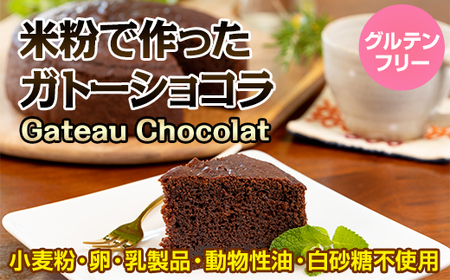 米粉で作ったガトーショコラ サンテカフェまる B120-022