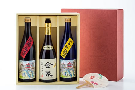 小京都「祭」小城の日本酒3本セット C205-001
