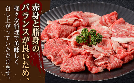 【3回定期便】牛肉切り落とし計500g NAC162 牛肉定期便