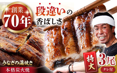 極上特大うなぎ うなぎ蒲焼き 3尾 NAK006