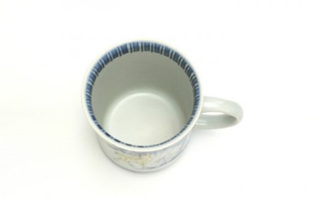 染錦鹿文マグカップ1点 NAT006 