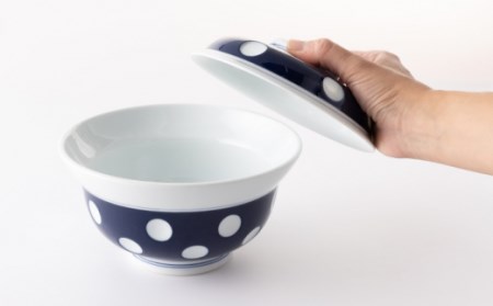 水玉蓋付丼(大) NAZ003 