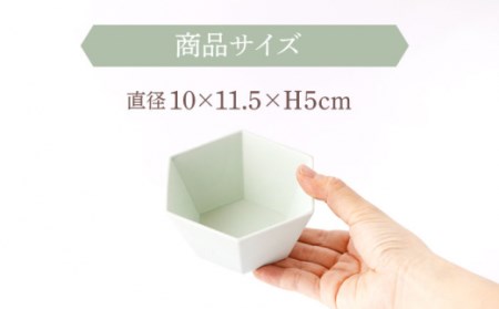 肥前吉田焼マット六角小鉢4点 NAZ303 