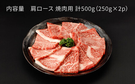 佐賀牛 肩ロース 焼肉用 計500g（250g×2p）【一ノ瀬畜産】 [NAC028] 牛肉焼肉 牛肉焼肉 牛肉焼肉 牛肉焼肉 牛肉焼肉 牛肉焼肉 牛肉焼肉