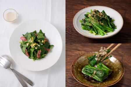 【定期便6回】ほうれん草 約1kg(150g x 7袋)【合計 約6kg】(H091120)