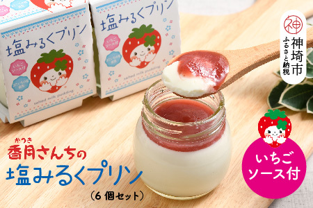 塩ミルクプリン～いちごソース付～(H017115)