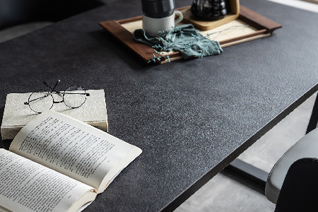 【東馬家具】ツキミ 160DT BK(H060675)