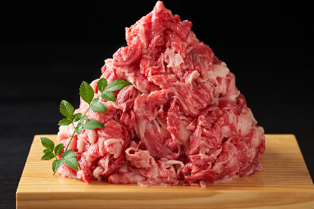 訳あり!佐賀産和牛切り落とし 1.2kg(600g×2P)【肉 牛肉 ブランド牛 黒毛和牛 ふるさと納税】(H112286)