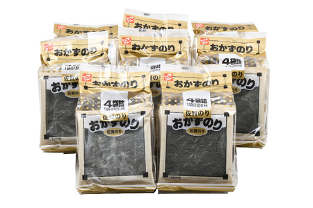 【佐賀海苔 有明海産】おかずのり(8切6枚×4袋×8個)(H119105)
