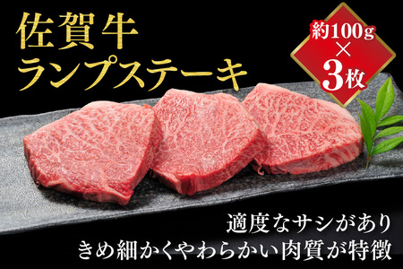 佐賀牛 イチボステーキ(約100g×7枚)ランプステーキ(約100g×3枚)セット(H107114)
