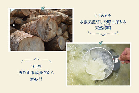 九州のくすのきから生まれたカンフルパウダー 15g×10パック【防虫剤】(H037108)