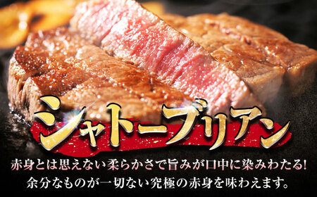 定期便3回 佐賀牛シャトーブリアンステーキ 5枚×200g すてーき A4 A5[FDP006]