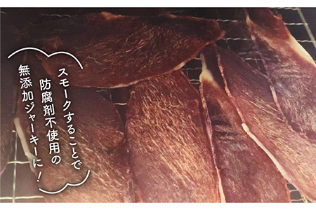 中大型犬向け☆天然いのししスモークジャーキー8個【わんこin食堂】[FCG055]