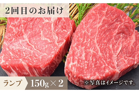 【全3回定期便】佐賀牛希少部位含む?ひとり贅沢ステーキコース? イチボ/ランプ/ミスジ 牛肉 希少 赤身 イチボ ランプ ミスジ [FAY068]