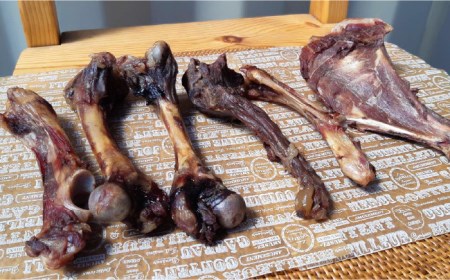 ＜中型犬用＞無添加・天然いのしし骨ガム300g（肩甲骨もしくは橈骨） 吉野ヶ里町/まちづくり会株式会社[FBK044]