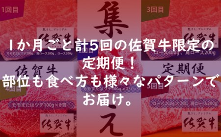【5回定期便】佐賀牛堪能セット【フルーム】[FAZ013]