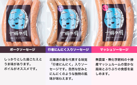 十勝の3種ソーセージセット SKD001 【 ふるさと納税 人気 おすすめ