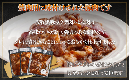 鹿追産 自然放牧黒豚ジンギスカンセット SKN002 【 黒豚 黒豚肉 豚肉 肉 豚 ジンギスカン 】 SKN002