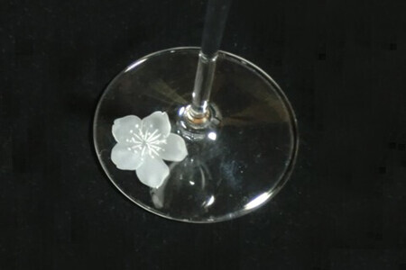 桜の酔(桜のワイングラス)2個入り K024080