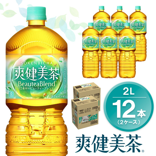 爽健美茶 2LPET (2ケース) 計12本 K090157