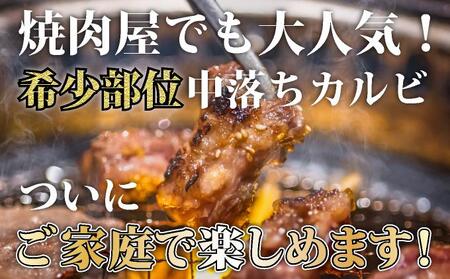 秘伝のタレ漬け!牛中落ちカルビ 1000g 