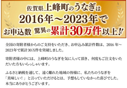 《2026年3月発送》『国産』うなぎ蒲焼 2尾 計320g [B-1187-PE(3)]