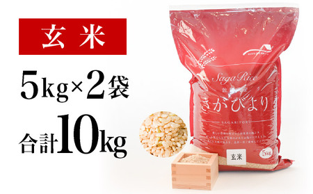 令和5年産》 佐賀県産さがびより（玄米）10㎏(5kg×2袋) C-561 | 佐賀県