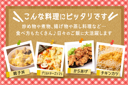 3000g 佐賀県産有明鶏｢モモ｣ (500g×6パック)　B-1084