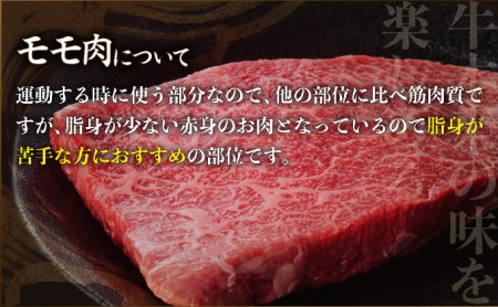 【佐賀産和牛】モモステーキ200gx3枚 B-1064