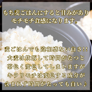 CIB27_【３回定期便】キラリモチ２ｋｇ もち麦 キラリ もち麦ごはん