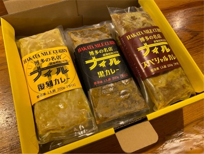 DR005_博多の名店ナイル 生カレー10パックセット