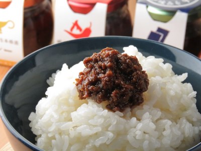 DZ001_辛味噌4本セット（焼肉・四川・カレー・のり）