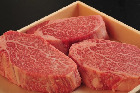 DP006_幻の部位！佐賀牛シャトーブリアンステーキ400g（2枚）　佐賀牛ヒレステーキ600g（3枚）　総量1㎏