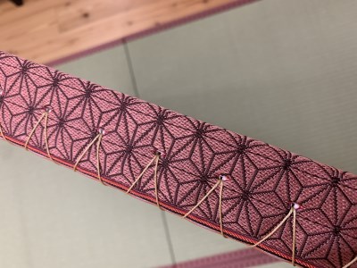 EZ013_半畳たたみ×2枚（麻の葉模様）