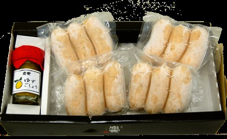 FG016_ギフト用】みつせ鶏100%　ソーセージセット